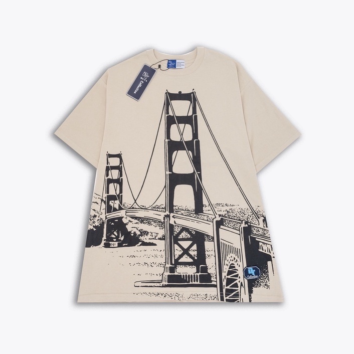 Áo thun unisex Duta LocalBrand ý tưởng cầu Golden Gate Bridge chất liệu cotton 4 chiều cao cấp _mã ACT05