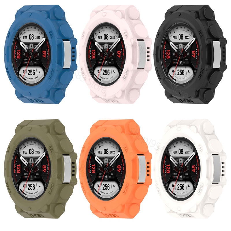 Ốp Silicone Bảo Vệ Mặt Đồng Hồ Huami Amazfit T Rex 2 T-Rex2 Trex 2