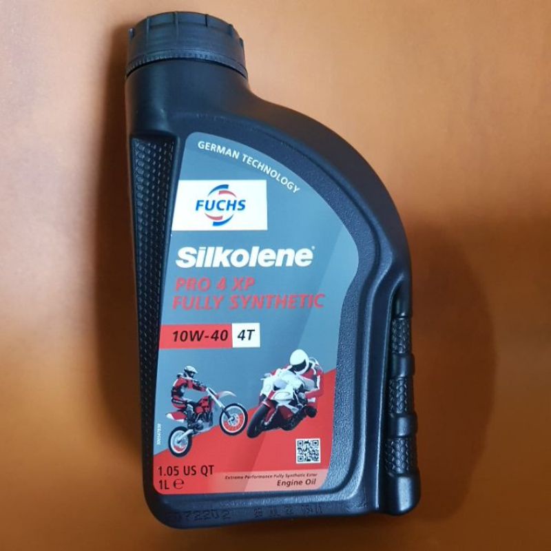 [DauNhot-PhuGia] nhớt fuchs silkolene 10w40, nhớt xe côn tay fuchs sikolene 10w40 làm sạch động cơ hơn khi mua kèm...