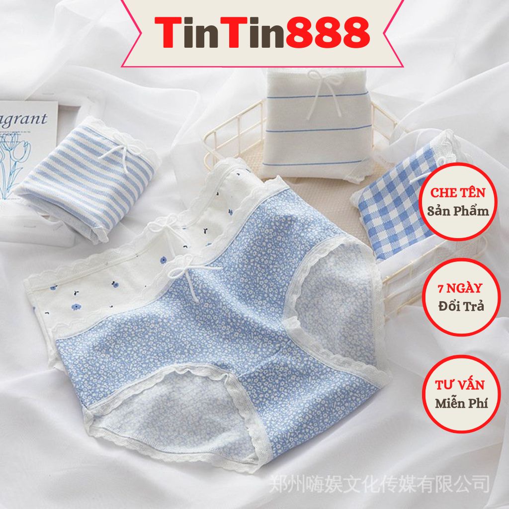 Quần lót nữ cotton co dãn mềm M0725 ❤️ MUA 5 TẶNG 1=6❤️ Quần lót của nữ cute dễ thương chíp sịp xì học sinh tuổi mới lớn