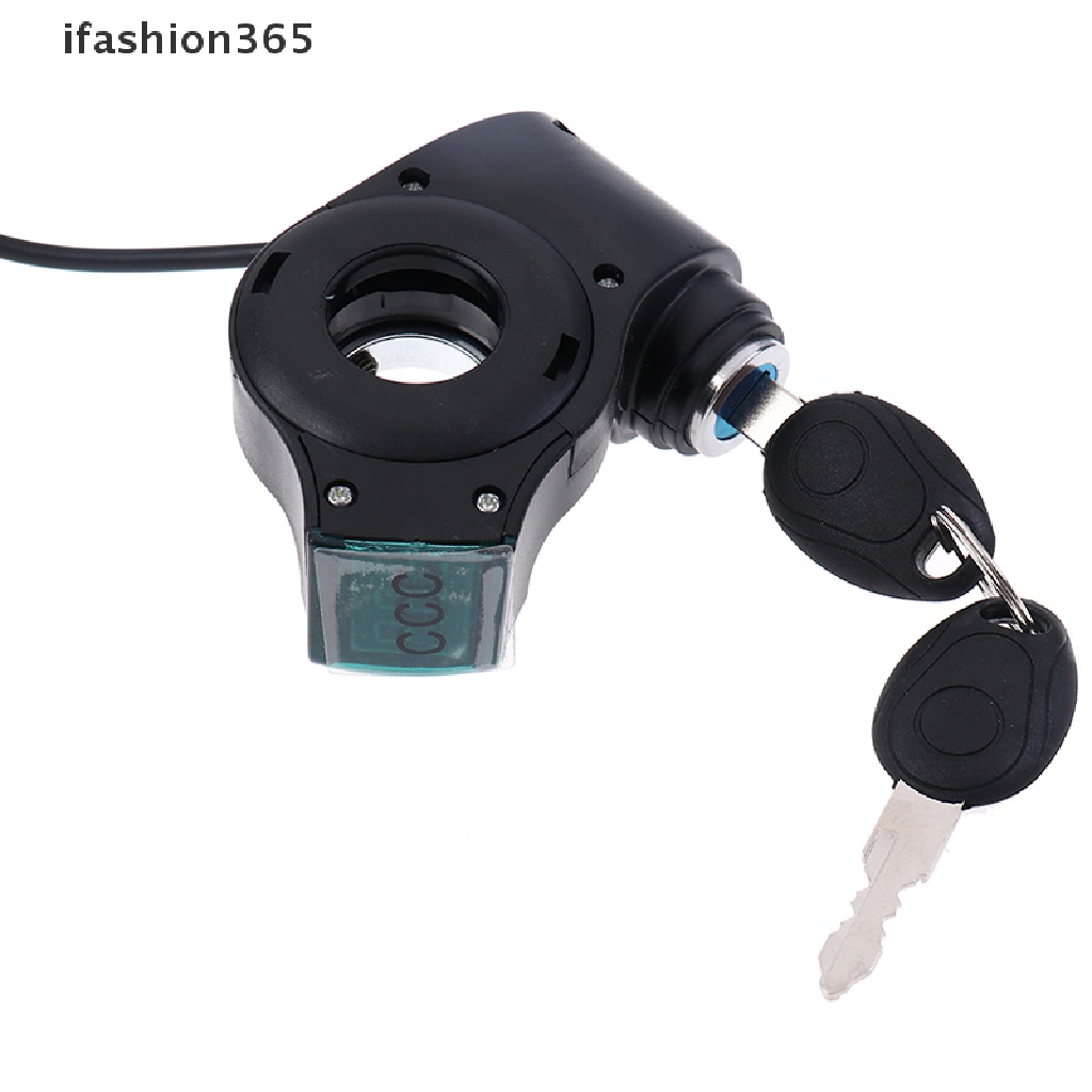 Công Tắc Hiển Thị Điện Áp Cho Xe Đạp Điện ifashion365 Kèm Chìa Khóa