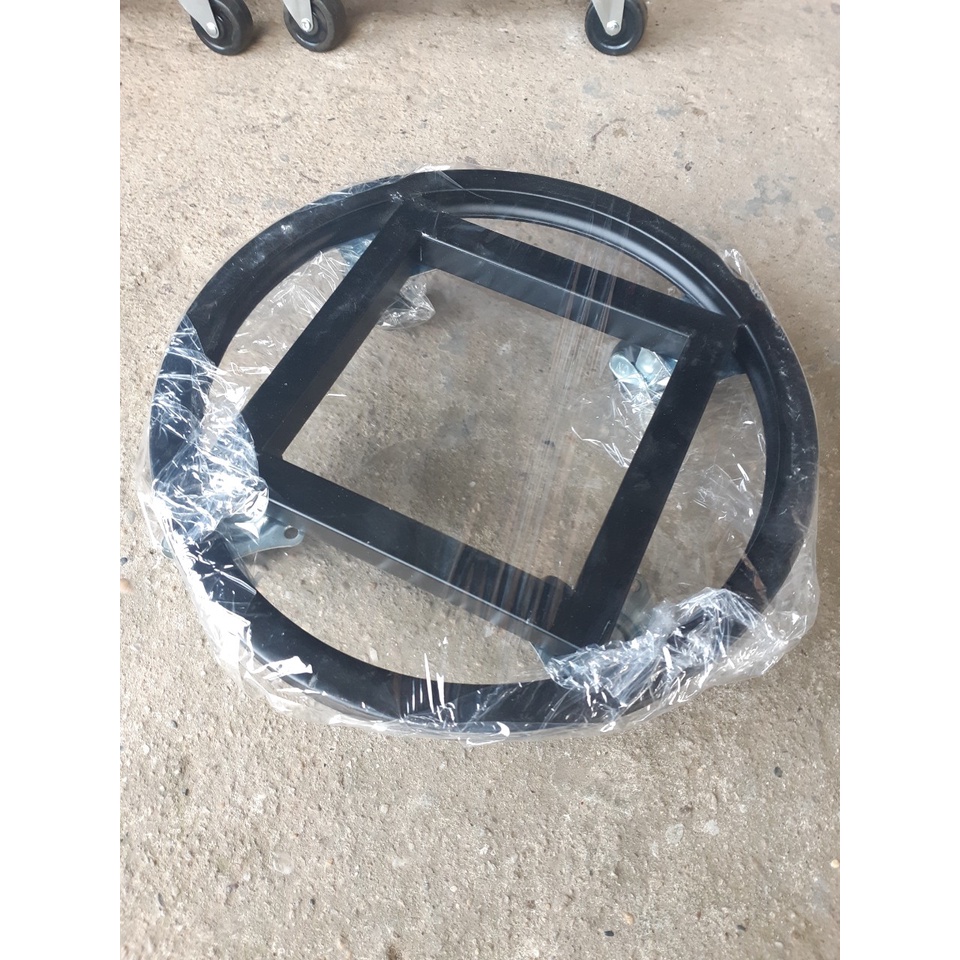 ĐẾ GỖ VUÔNG LÓT CHẬU ĐA NĂNG - MITUHOME - CÓ GẮN BÁNH XE, TẢI TRỌNG 80KG - Kích thước 30x30x10cm