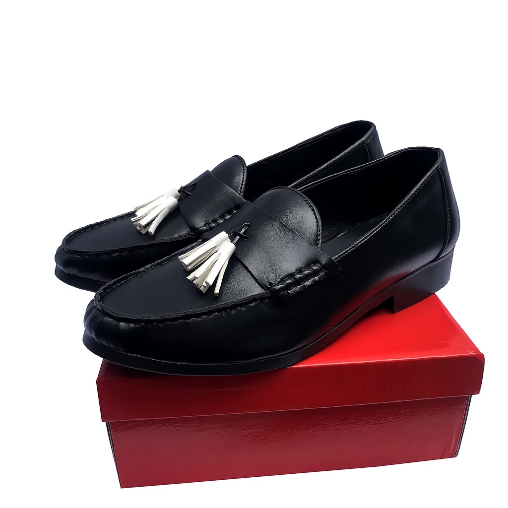 Giày tây nam gắn chuông da mềm  Đế cực êm chân , đế khâu chắc chắn ⭐️ Đế cao 3 cm