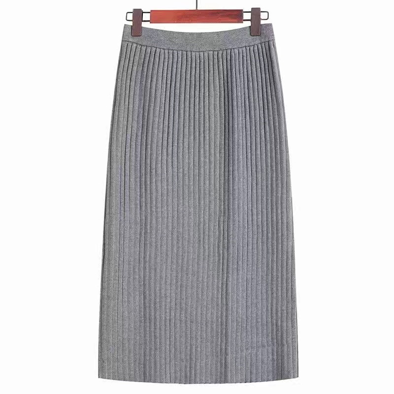 Chân váy len hàn quốc vintage oder