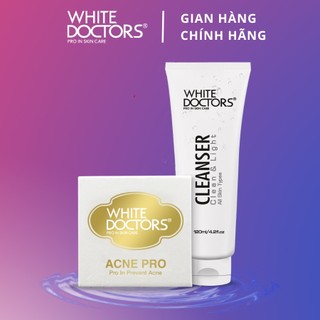 Bộ đôi hỗ trợ giảm mụn White Doctors