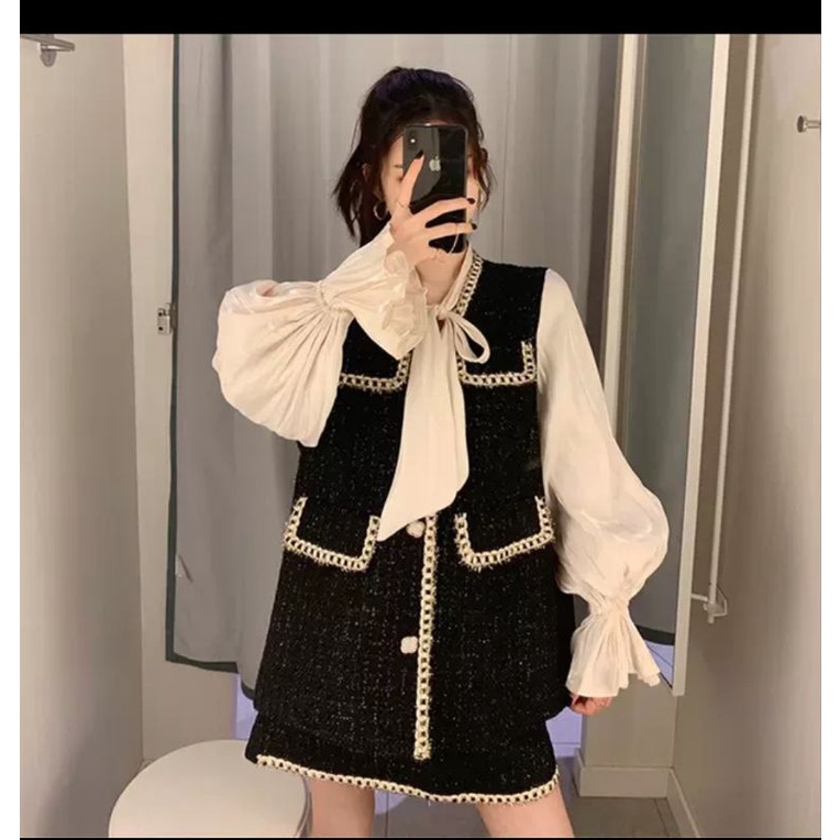 áo dạ tweet QC