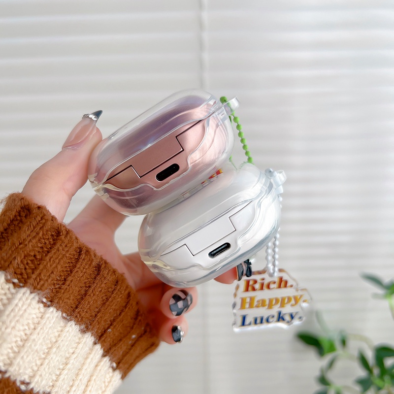 Vỏ Bảo Vệ Hộp Sạc Tai Nghe Samsung Galaxy Buds 2 / Buds Live / Buds FE / Buds2 Pro / Buds Pro Hình Chú Mèo / Bông Hoa Xinh Xắn