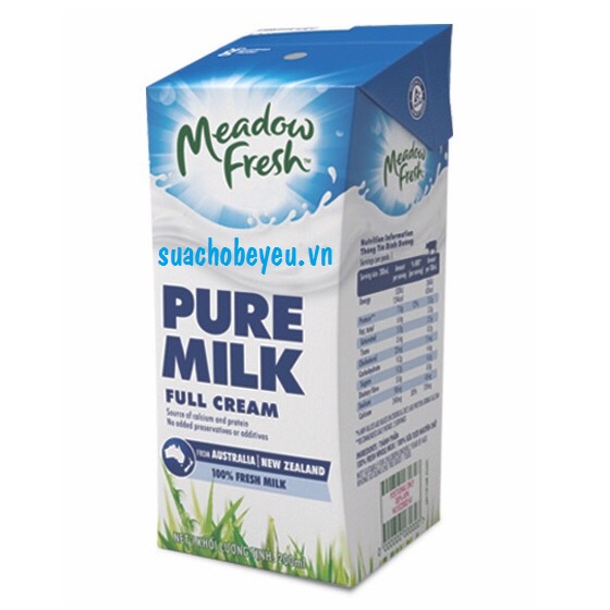Sữa medow fresh hộp 200ml