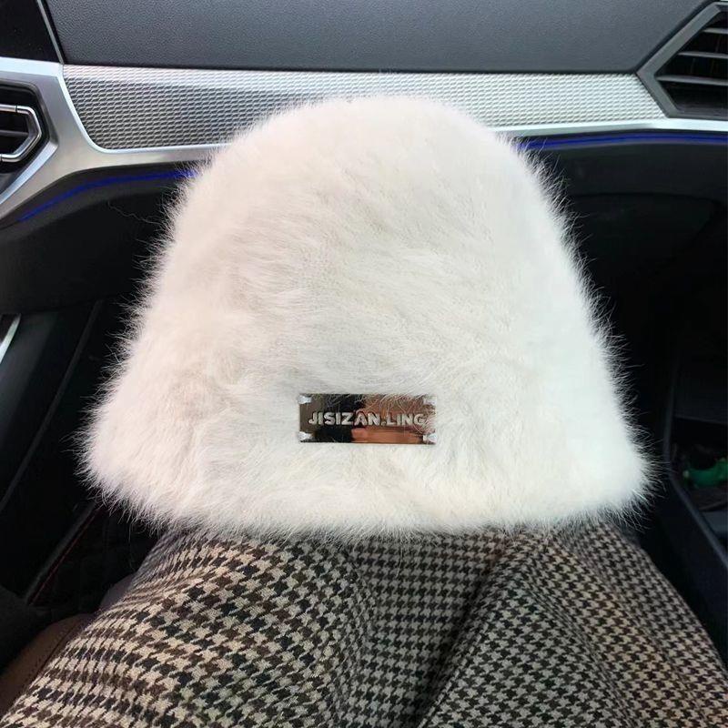 Nón Tai Bèo Phủ Lông Giữ Ấm Thời Trang Thu Đông Sành Điệu Dành Cho Nữ