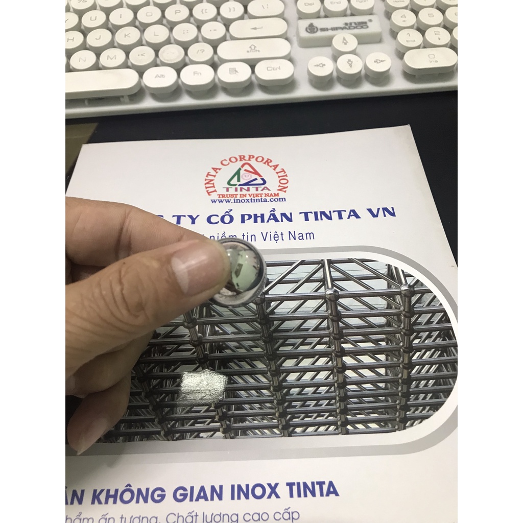 Quả cầu inox phi 25 chất lượng cao quả cầu rỗng inox 304 201 316 bi cầu inox rỗng hàn kín 100% mẫu quả cầu rỗng inox 304
