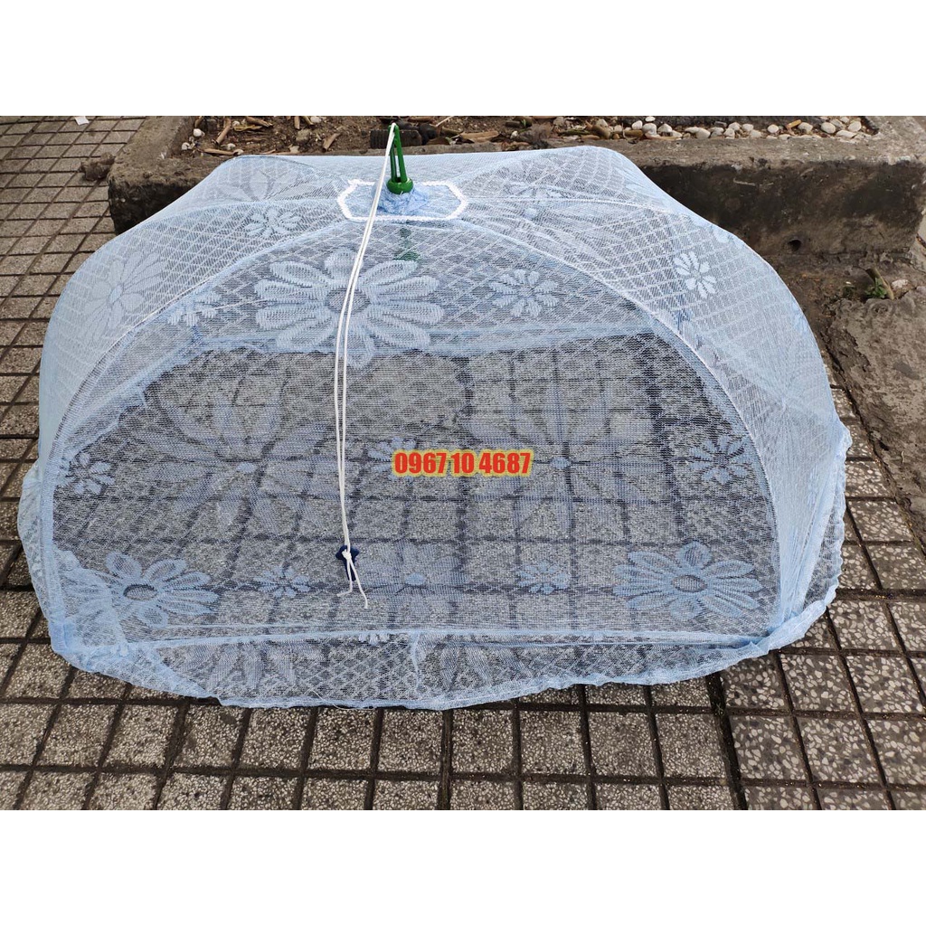 Màn chụp em bé made in việt nam khung thép cao cấp - Mùng chụp tự bung cho bé, trẻ em