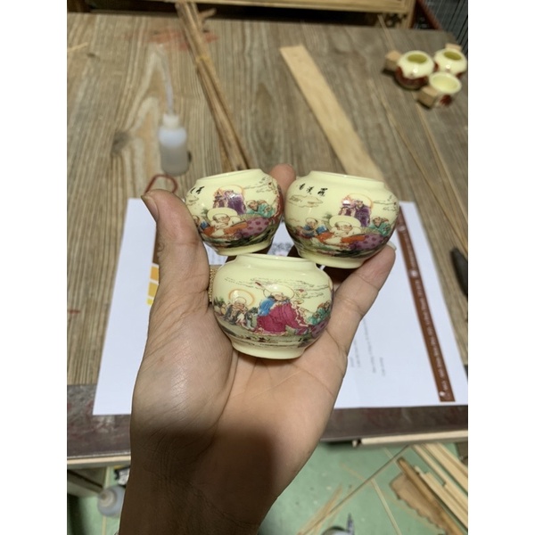 Cóng sứ chào mào decal loại 1