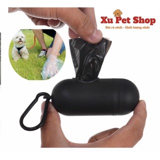 Túi bao nilon đựng rác hốt phân chó mèo du lịch tiện lợi , túi vệ sinh cho thú cưng - Đồ dùng thú cưng