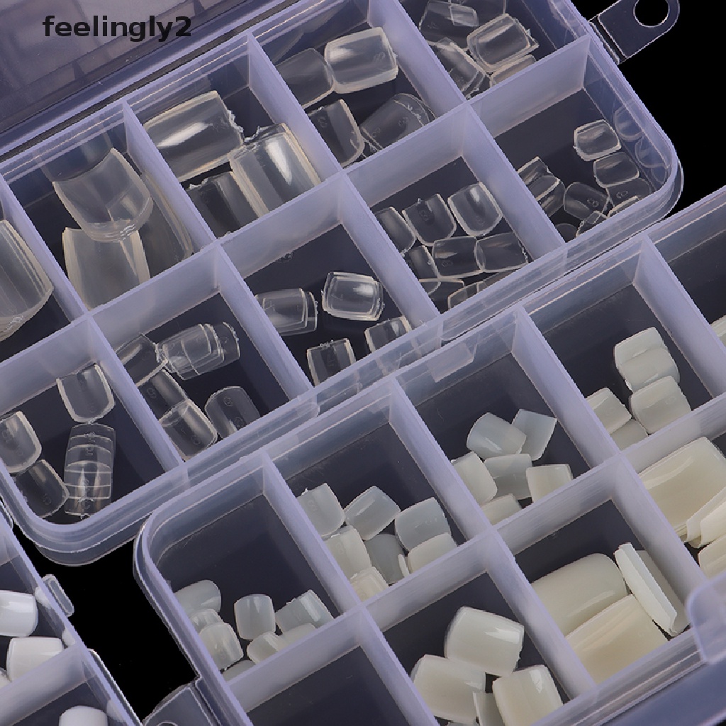 Set 100 Móng Chân Giả Trang Trí Nghệ Thuật