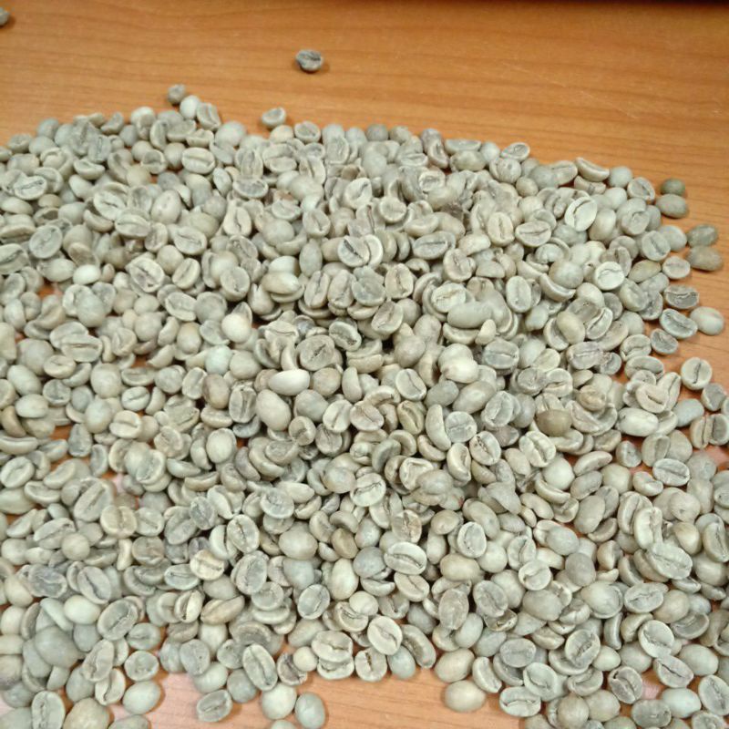 Hạt cà phê nhân xanh  ARABICA  cafe rang mộc, hạt cà phê arabica Cầu Đất S18, arabica sàn 18