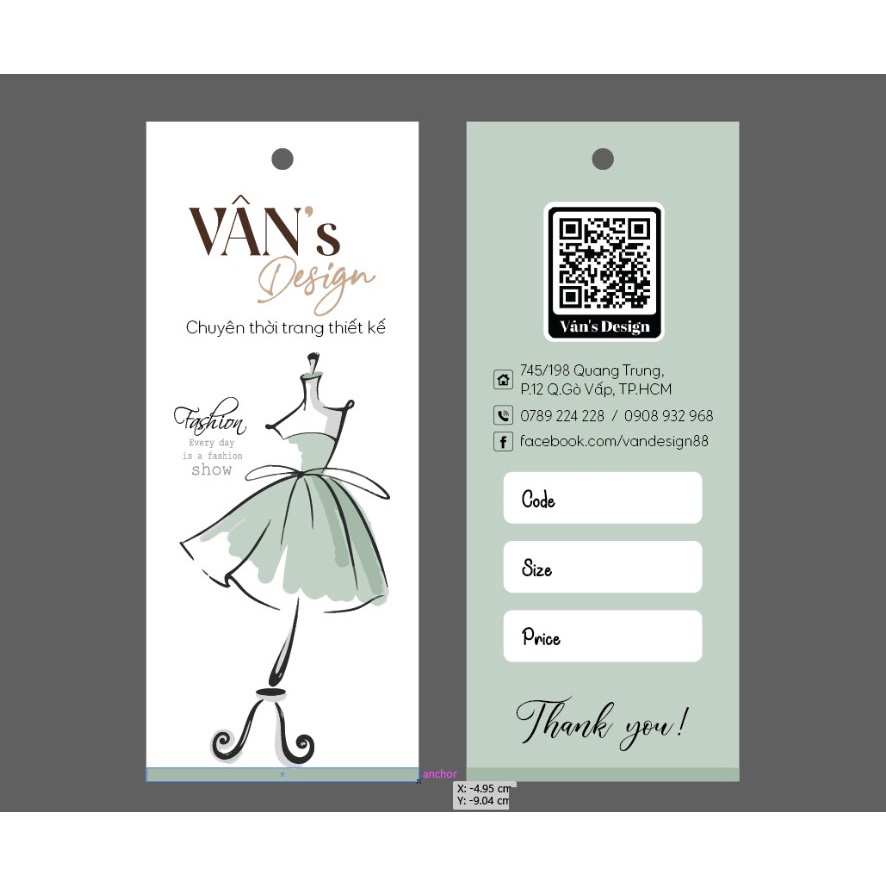 Thiết kế in ấn theo yêu cầu, nailbox, thiệp cảm ơn, namecard, phiếu liệu trình, thẻ tích điểm,....