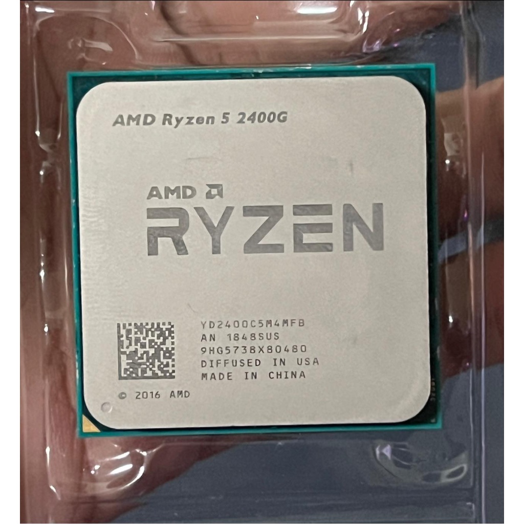 Chip AMD CPU Ryzen 5 2400G. Bộ vi xử lý AMD Ryzen 5 2400G 3.6 GHz tích hợp đồ họa