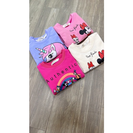 Bộ nỉ bé gái 9-21kg