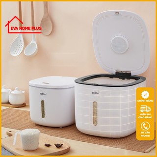 Thùng đựng gạo thông minh ECOCO thùng gạo chống ẩm mốc 5kg và 10kg E2005