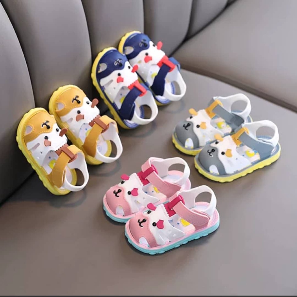 Dép quay hậu cho bé sandal cho bé xăng dan cho bé trai bé gái chống trơn trượt