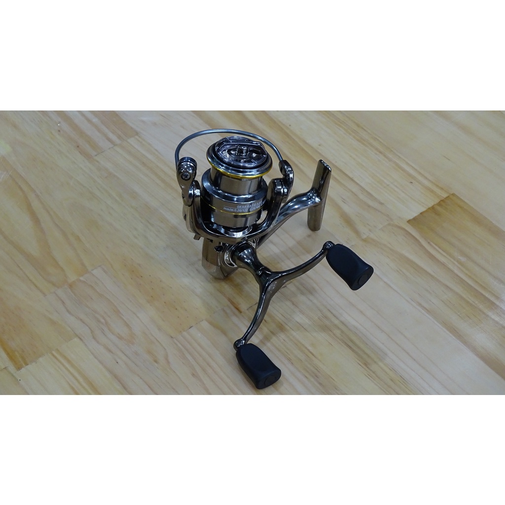 Máy câu cá Deukio ES3000S độ tay quay