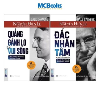 Sách - Combo Đắc Nhân Tâm + Quẳng Gánh Lo Và Vui Sống