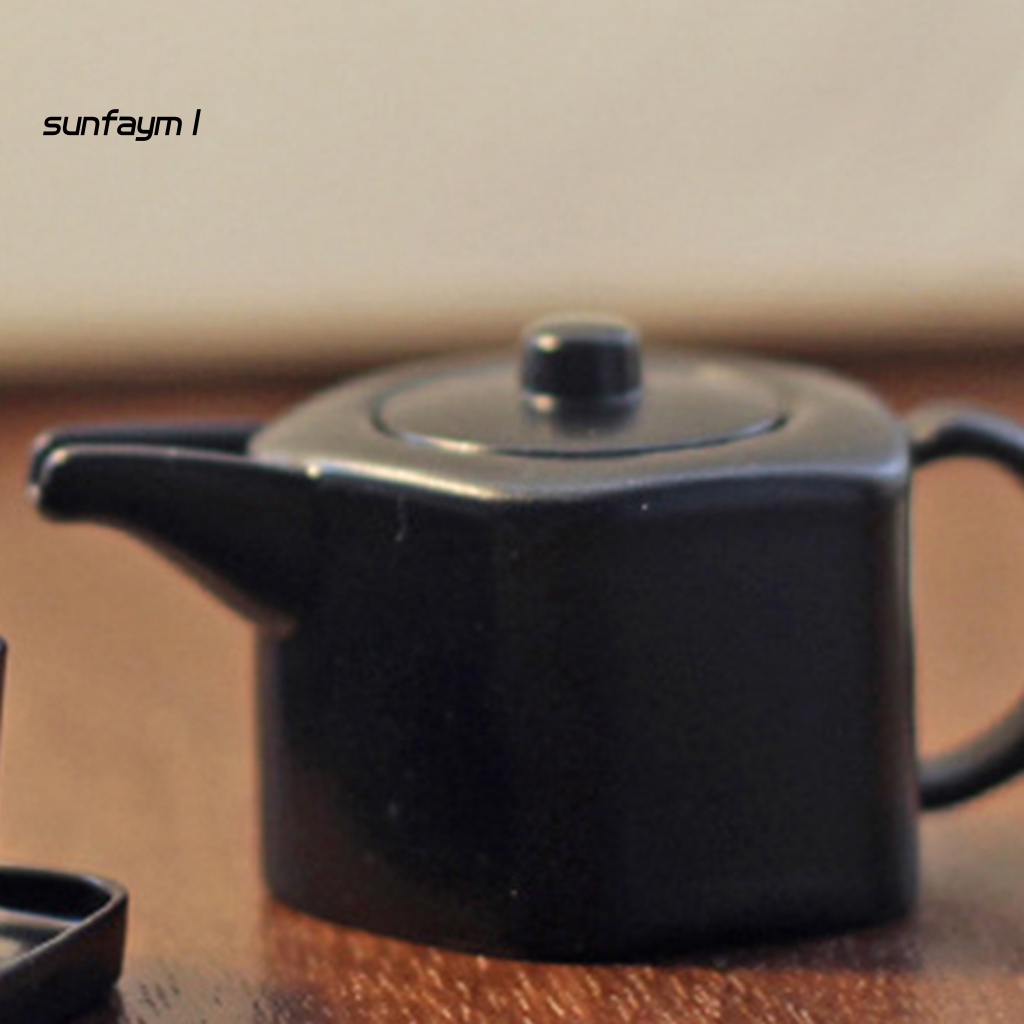 1 Bộ Ấm Tách Trà Đồ Chơi Búp Bê Nhỏ Gọn