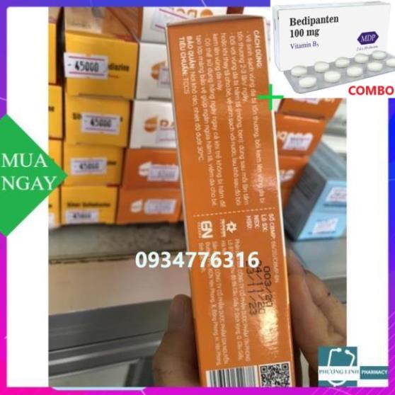 Combo Bedipanten 100mg +  KEM BÔI DA CHO BÉ BI 20g