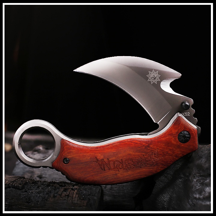 Dao phượt KARAMBIT gấp x52 bỏ túi tiện lợi cao cấp - NBSTORES