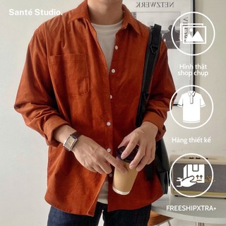 SANTÉ STUDIO - Sơ mi nam vải nhung tăm - CORDUROY SHIRT.