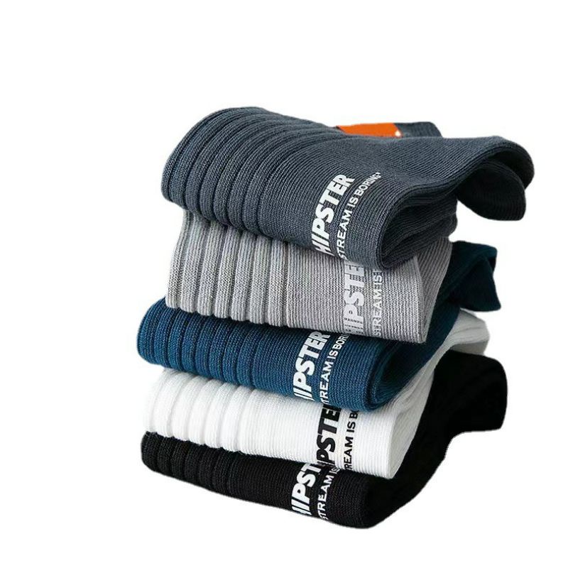 Tất Nam Cổ Ngắn FreeShip Set 5 Đôi Tất Vớ Nam Chất Đẹp