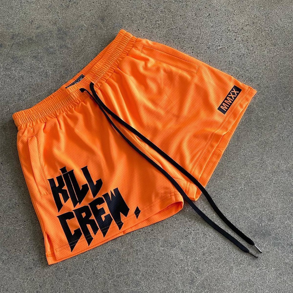 Quần Short Thể Thao Phối Lưới Thoáng Khí Thời Trang Mùa Hè Mới Cho Nam