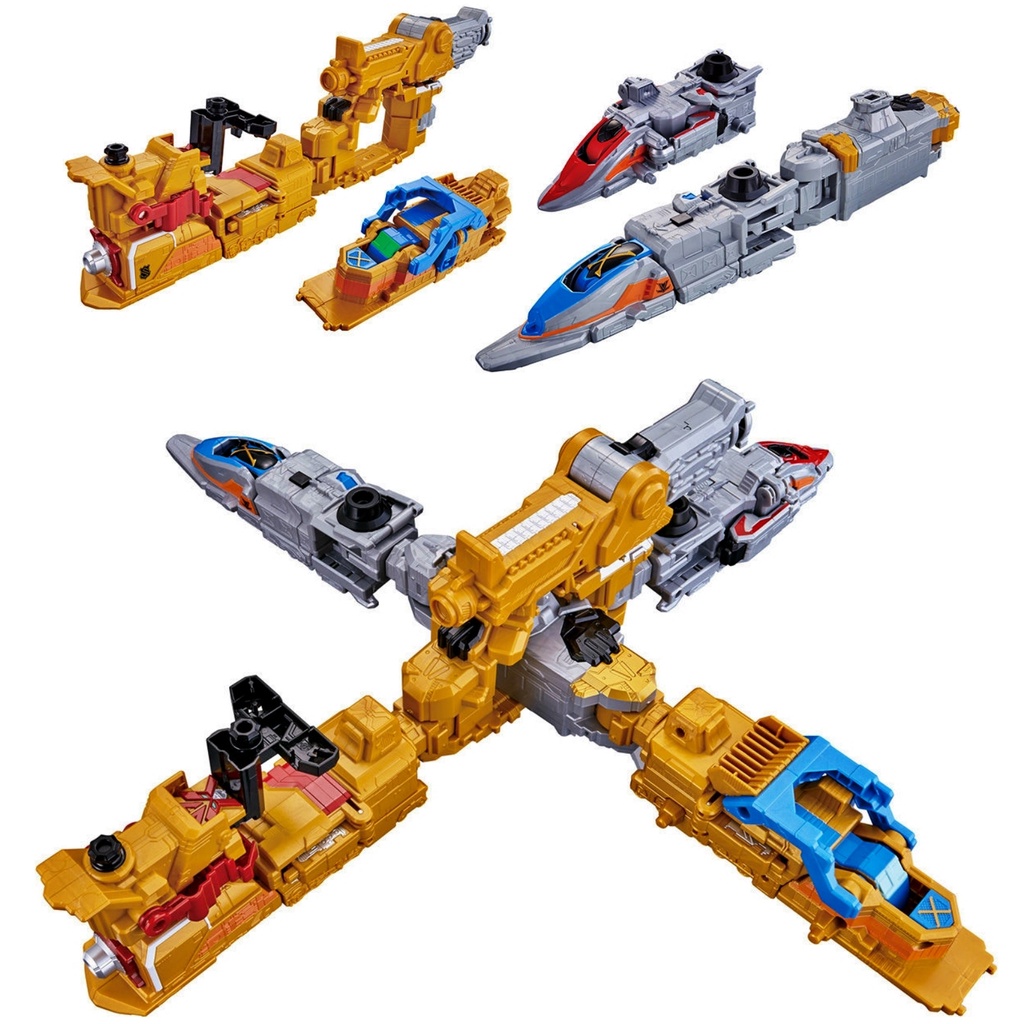 Mô hình đồ chơi chính hãng Bandai DX X Emperor Set - Kaitou Sentai Lupinranger VS Keisatsu Sentai Patranger