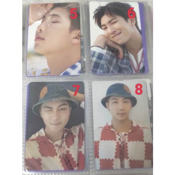 Card dicon BTS RM official |