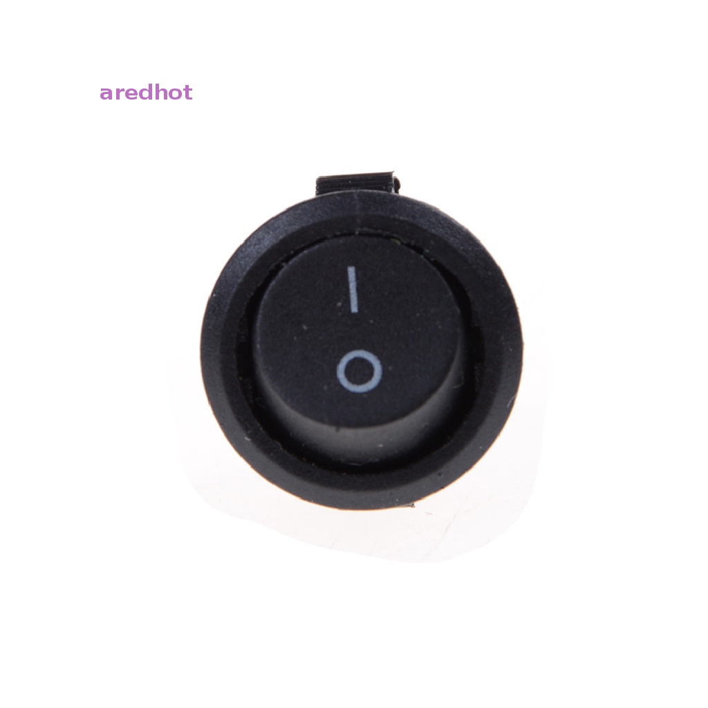 Set 10 Công Tắc Tròn Nhỏ 16mm 2 Chấu ON-OFF Mới