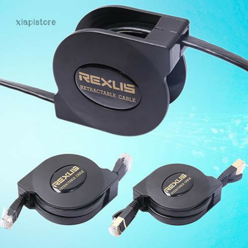 Dây mạng rút gọn dài 2m , cuộn dây mạng RJ45 thu gọn