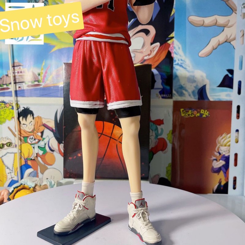 Mô hình Slam Dunk - Mô hình nhân vật Rukawa Kaed - cầm chắc tay - cao 31cm