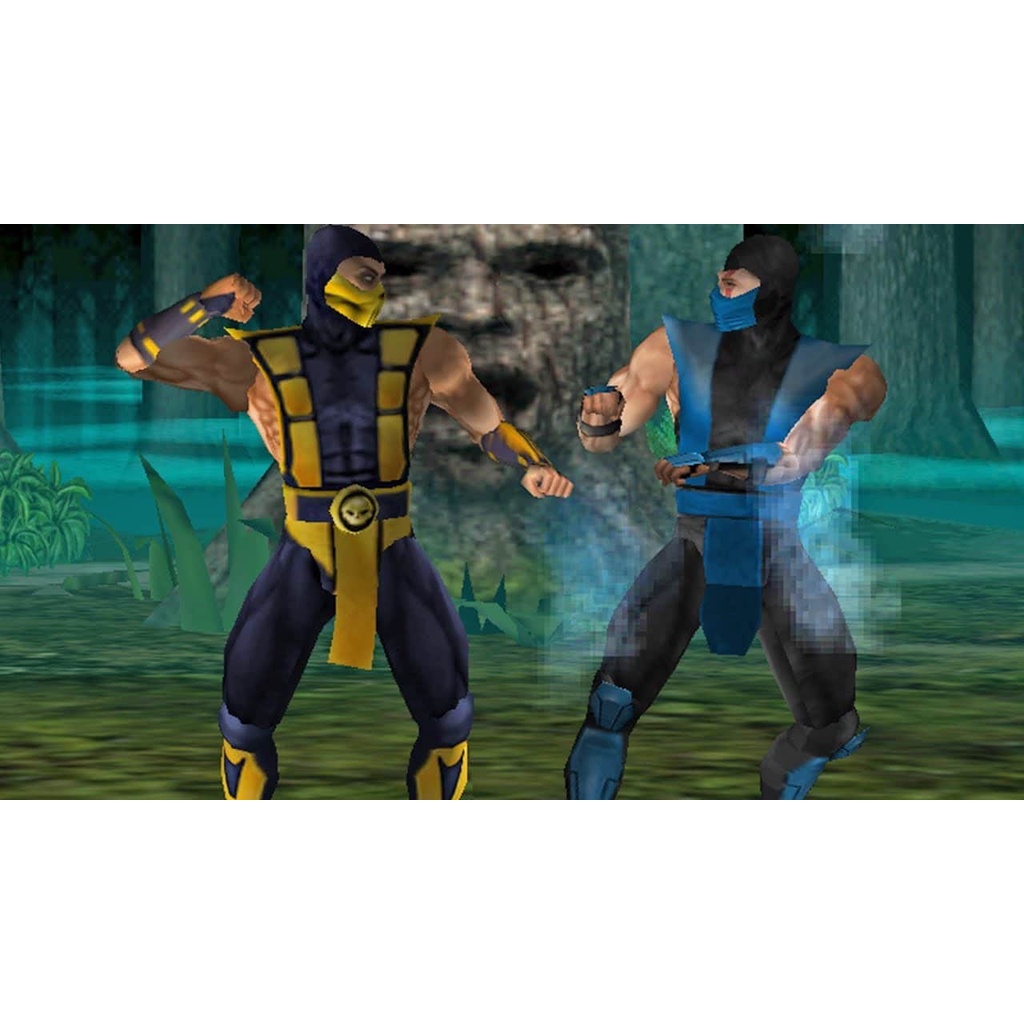 Game ps1 Mortal kombat 4 no brand