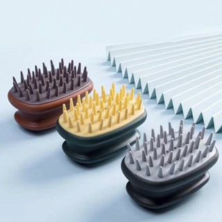 Lược Tròn Gội Đầu  MASSAGE SILICON,Giúp Làm Sạch Da Đầu Không Gây Rát Da  Chống Gàu Loại Bỏ Bụi Bẩn, Thư Giãn