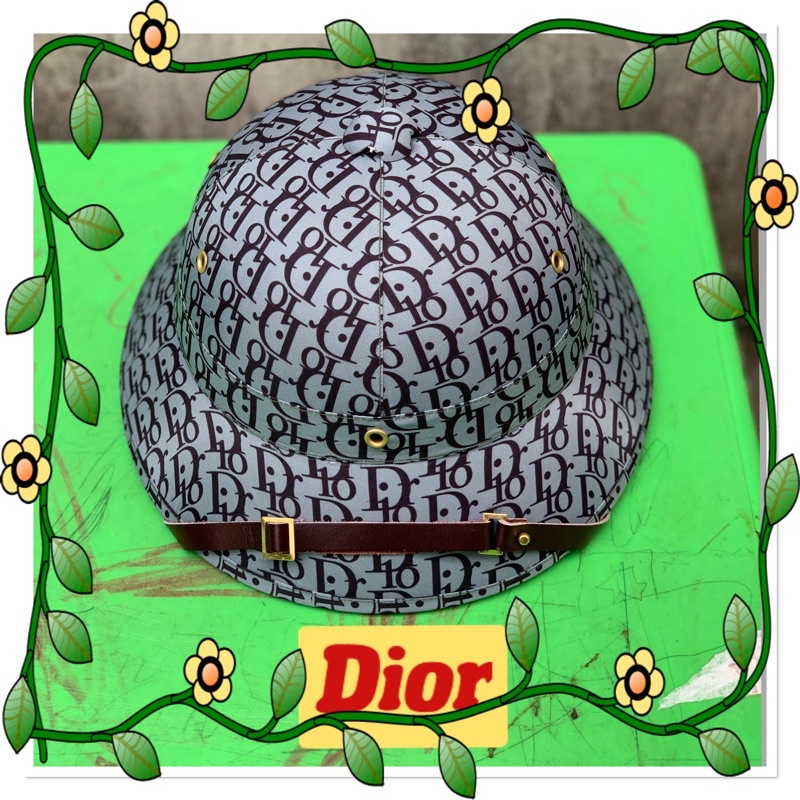 Mũ nón cói dior độc lạ, cốt phíp siêu bền chống va đập, chống nước, tặng s.ao kèm