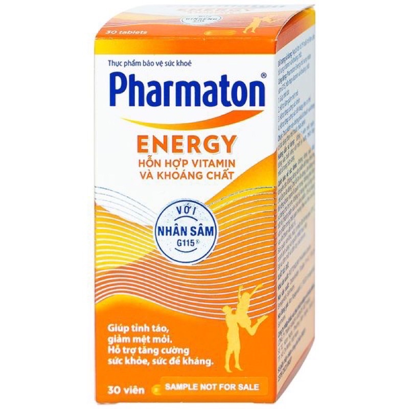 Pharmaton Energy / Pharmaton Essential  giúp bổ sung vitamin, khoáng chất, tăng sức đề kháng