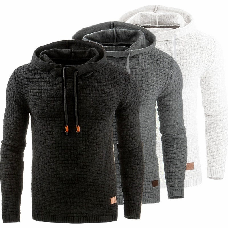 Áo Hoodie Thể Thao Tay Dài Sọc Ca Rô Thời Trang 2022 Trẻ Trung Cho Nam