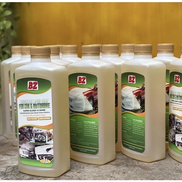 Nước Rửa Xe Bọt Tuyết BZ Không Chạm Mẫu Mới Nhất