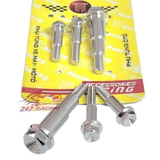 3 ốc Tay thắng Salaya mẫu Thái TH inox 304 gắn Vario Airblade...100% Inox 304