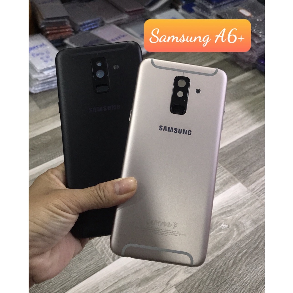 Bộ vỏ + sườn samsung A6 plus / A6+ ( bộ vỏ zin)