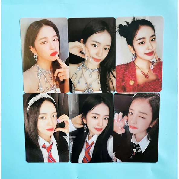 6PCS/ set Photocard IVE Love Dive album Je wonyoung yujin Slang liz leeseo rei In stock LY