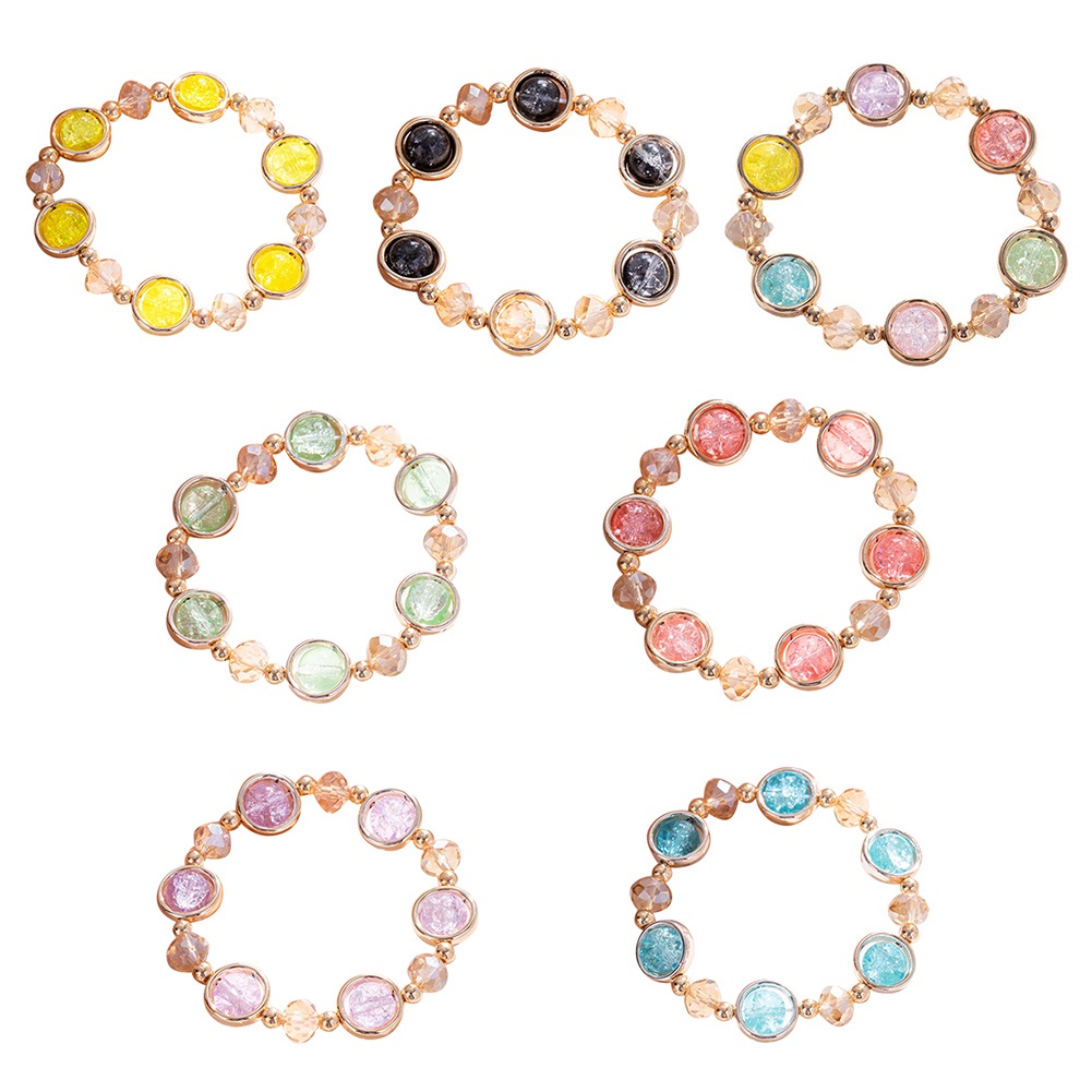 Vòng Tay Chuỗi Hạt Pha Lê Đáng Yêu Thời Trang Hàn Quốc Cho Nữ CFH HB