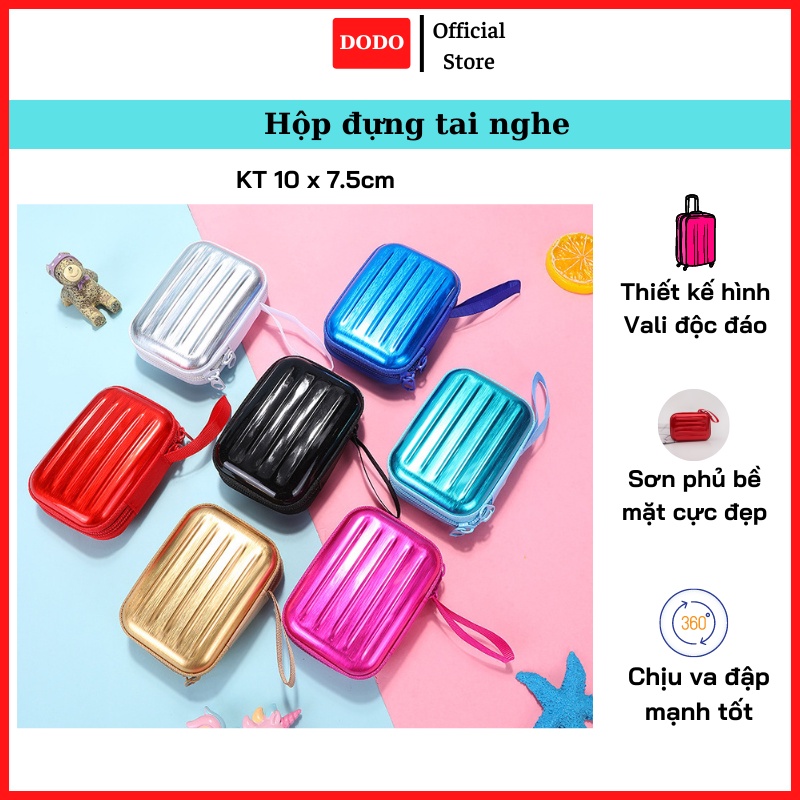 Hộp Bao Đựng Tai nghe Bluetooth Và Phụ Kiện, Size To
