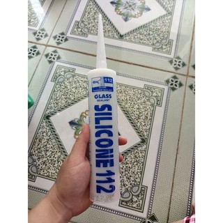 Keo silicon 112 trắng trong