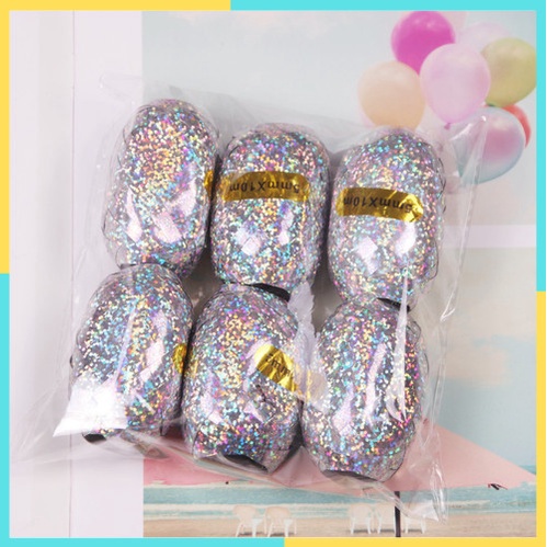 Ruy băng kim tuyên hình tổ kén buộc đuôi bóng cuộn 5mm X 10 mét